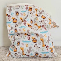 Wetbag mit Trockenfach beige 31x38 cm Motiven