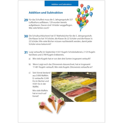 Textaufgaben 5. Klasse Mittel- & Hauptschule