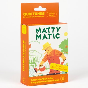 Matty Matic Mathe Audio-Spiel für Qubitunes ab 4 Jahren