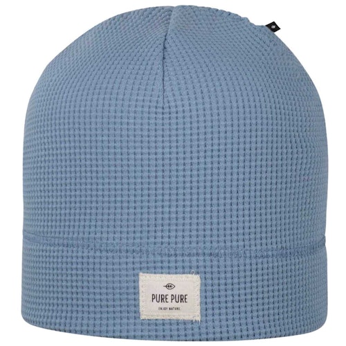 Kinder Beanie uni Waffelstruktur