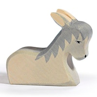 Esel I - Krippenfigur aus Holz, 9 cm