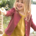 Vorschaubild Leichter Ripp-Jersey Cardigan