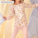 Vorschaubild Schlafanzug People Wear Organic langarm Motiv