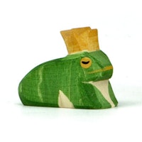 Froschkönig Holzfigur 3,5 cm