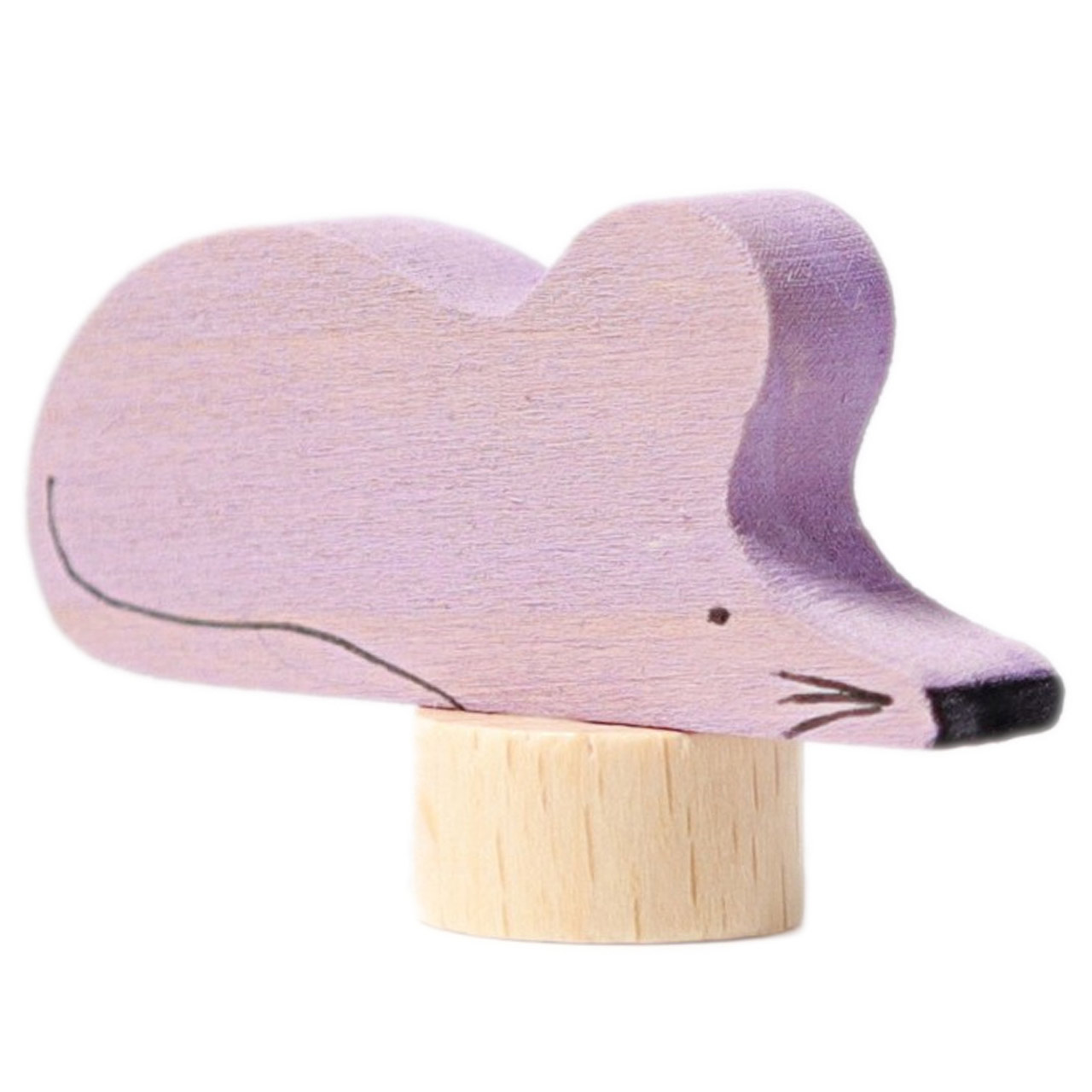 Grimms Stecker lila Maus