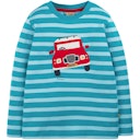 Vorschaubild Langarmshirt Streifen Fahrzeug-Aufnäher