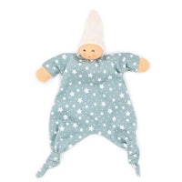 Schnuffeltuch Greifling Sternchen hellblau