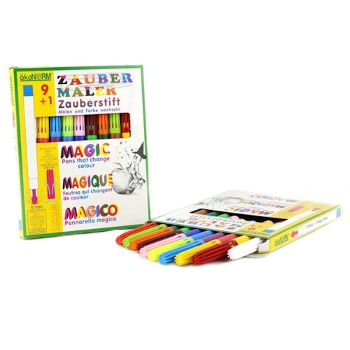 Dicke 9 Zaubermaler + Farbwechselstift