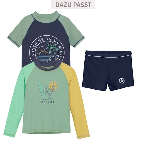 Kurze Badehose uni