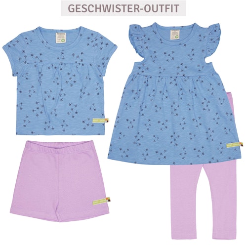 Leichtes Slub Jersey Shirt kurzarm