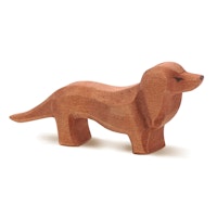 Dackel Holzfigur 3,5 cm