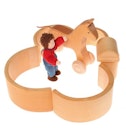 Vorschaubild Mittlerer Steckbogen natur 17 cm - 6 Teile
