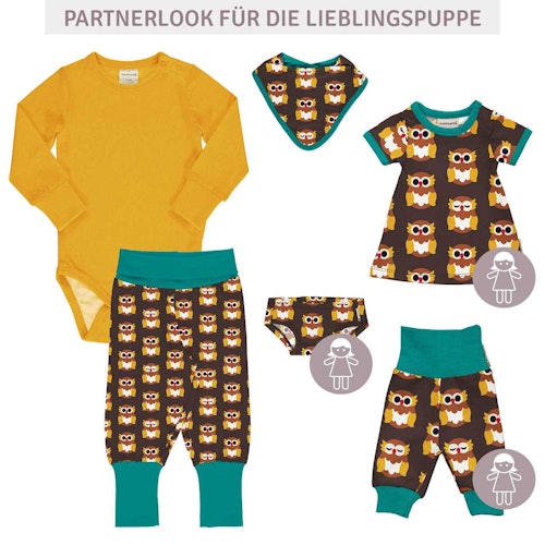 Puppenkleidung Unterhose Eulen