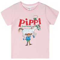 T-Shirt Pippi Langstrumpf kurzarm Motiv