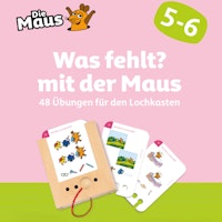 Was fehlt? Kartensatz mit der Maus ab 5-6 Jahren (ohne Lochkasten)