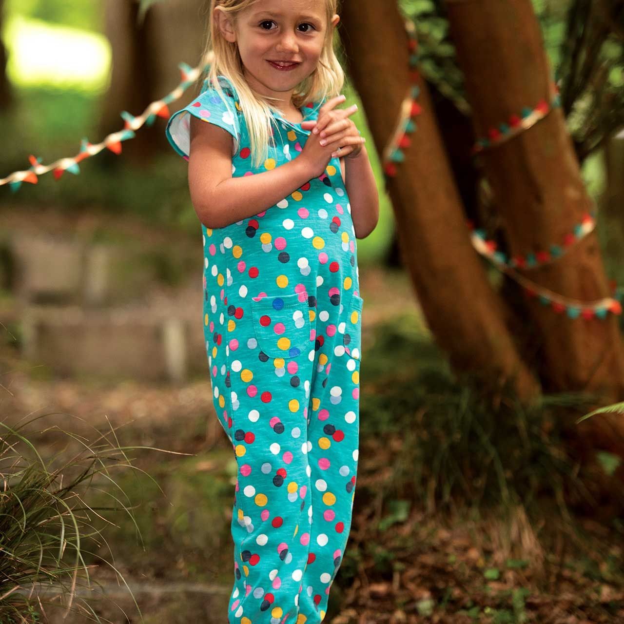 Strampler Frugi ohne Arm Motiv