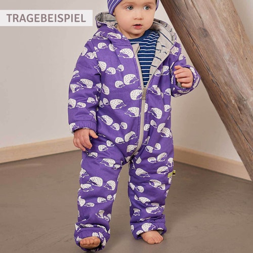 Wattierter Outdoor Overall gefüttert Igel