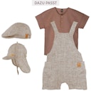 Vorschaubild Luftig, lockere Latzhose Leinen