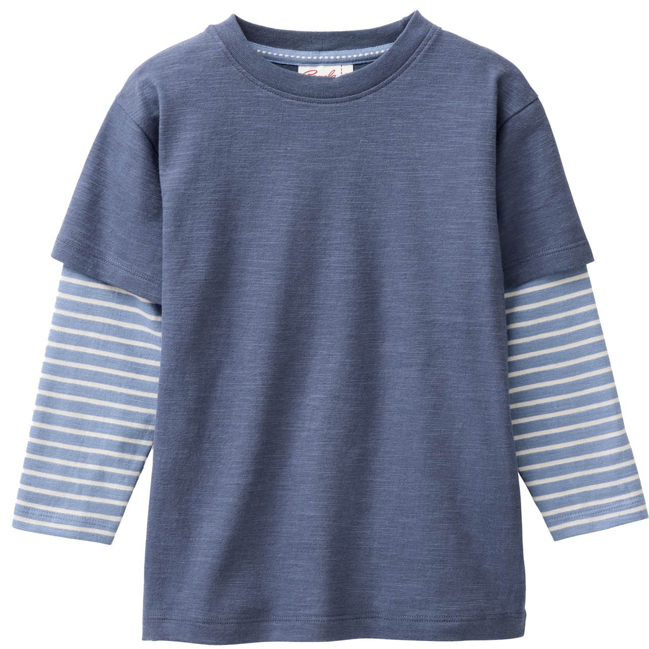 Langarmshirt People Wear Organic Interlock/Jersey Motiv