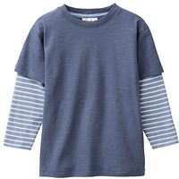 Langarmshirt People Wear Organic Interlock/Jersey Motiv