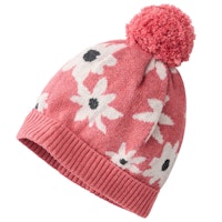 Warme Bommel Strickmütze