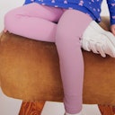 Vorschaubild Basic Ripp Leggings