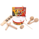 Vorschaubild XXL Percussion-Set ab 3 Jahre – 6-teilig + Buch & CD