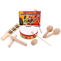 XXL Percussion-Set ab 3 Jahre – 6-teilig + Buch & CD