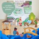 Vorschaubild Hirte sitzend - Krippenfigur aus Holz 10,5 cm