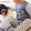 Vorschaubild Schlafanzug People Wear Organic langarm Motiv