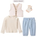 Vorschaubild Edles Rippe Langarmshirt blau