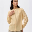 Vorschaubild Edle Damen Bluse gelb