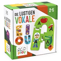 Selbstlaut-Puzzle "Die lustigen Vokale" 2-5 Jahre