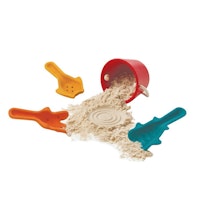 Sandspielzeug aus Holz Schaufeln und Eimer ab 1,5 Jahre Sandspielzeug aus Holz Schaufeln und Eimer ab 1,5 Jahre