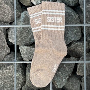 Tennissocken Sister beige