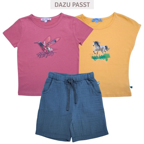 Leichte Musselin Shorts