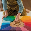 Vorschaubild Bauspiel Regenbogenlöwe – 27 Teile