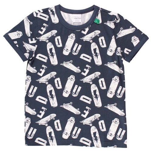 Shirt kurzarm Skateboard-Druck