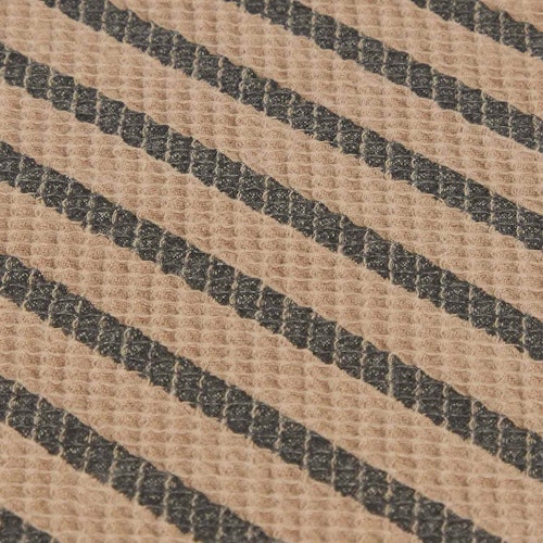 Bodenmatratze 60x120x4 cm braun gestreift