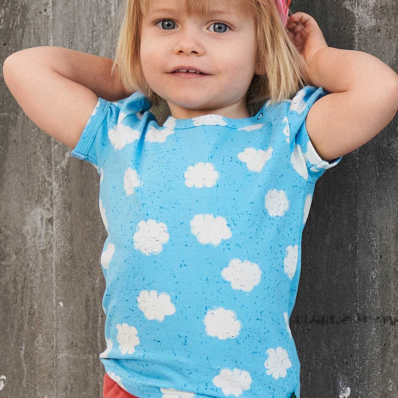 T-Shirt Puffärmel Herz