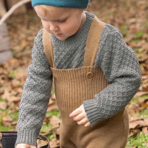 Pullover Zick-Zack Strickmuster