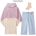 Vorschaubild Weiches Rippe T-Shirt rosa