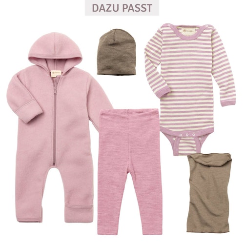 Schlauchschal walnuss Wolle