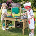 Vorschaubild Matschküche Spielküche mit viel Zubehör