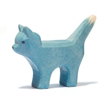 Bremer Katze klein Holzfigur 4 cm hoch