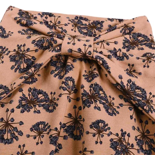 Edle Krabbelhose Schleife Blumen