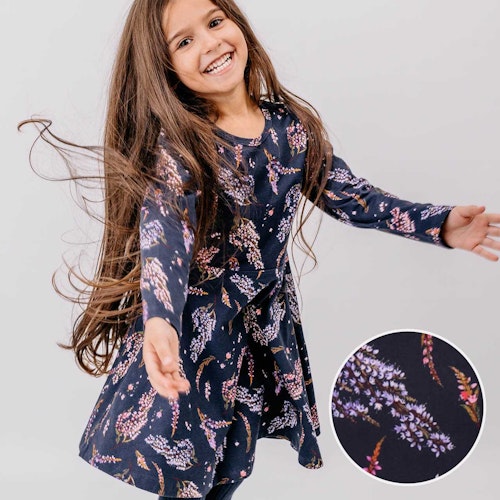 Langarmkleid Heide