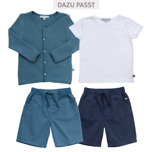 Türkises Shirt kurzarm uni BasicnnParentName: Shirt uni Basic