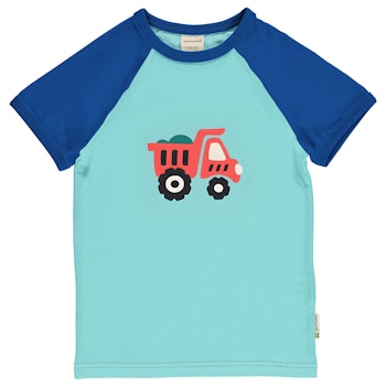 Weiches Raglan T-Shirt Kipper blau