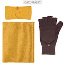 Vorschaubild Erwachsenen Halbfinger Handschuhe
